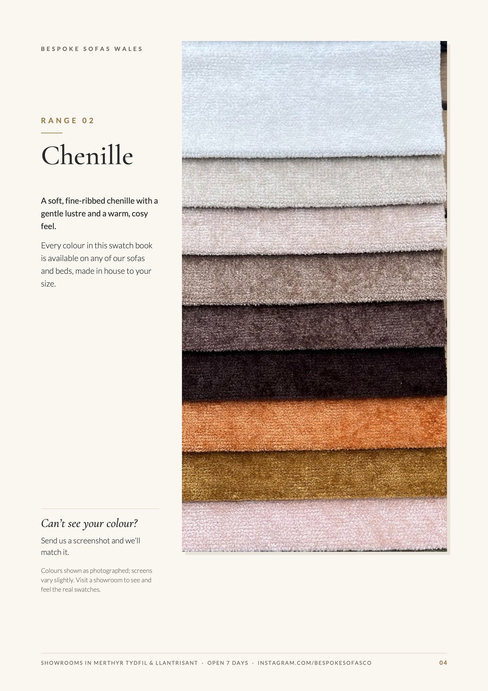 Fabric collection, page 4