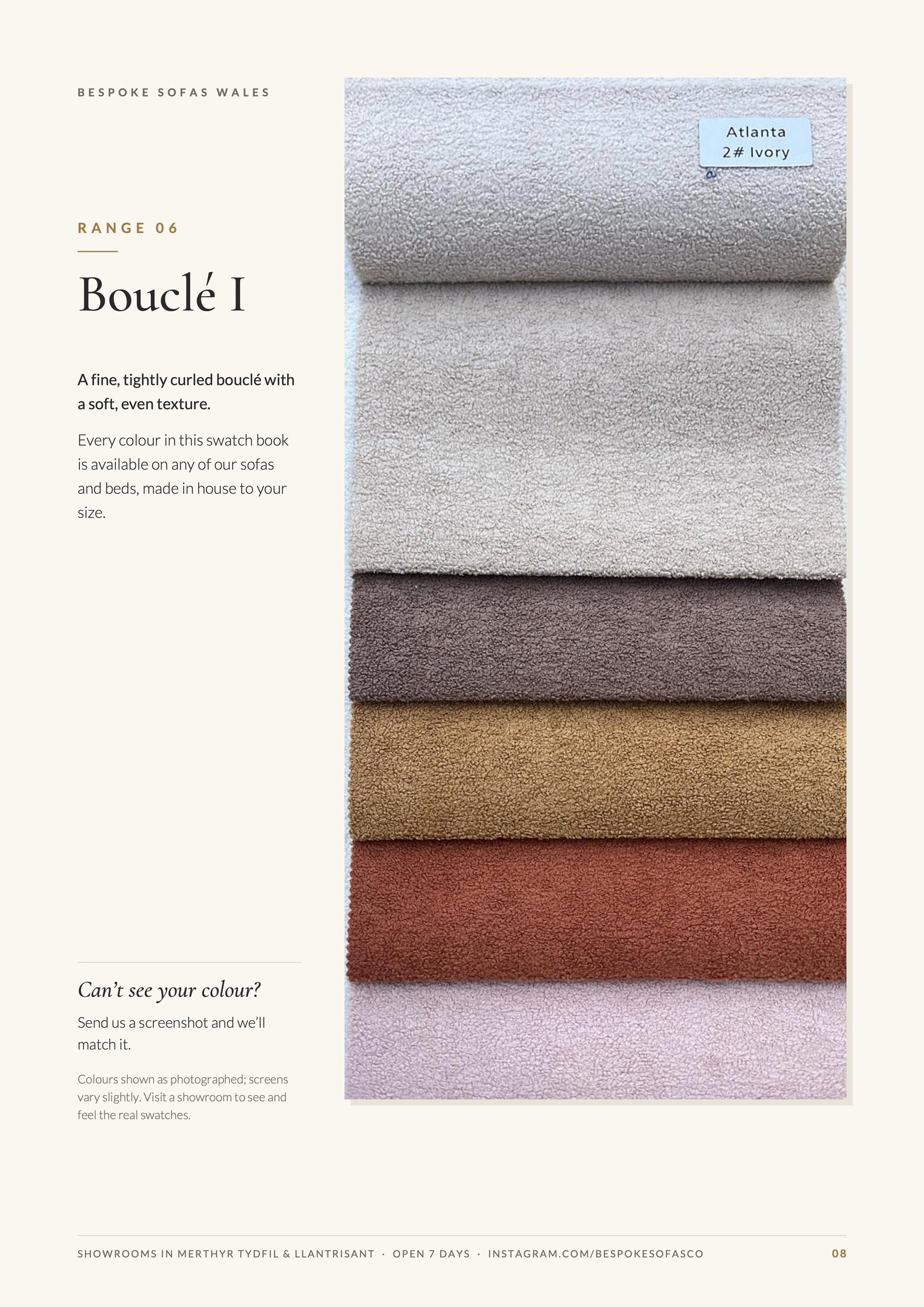 Fabric collection, page 8