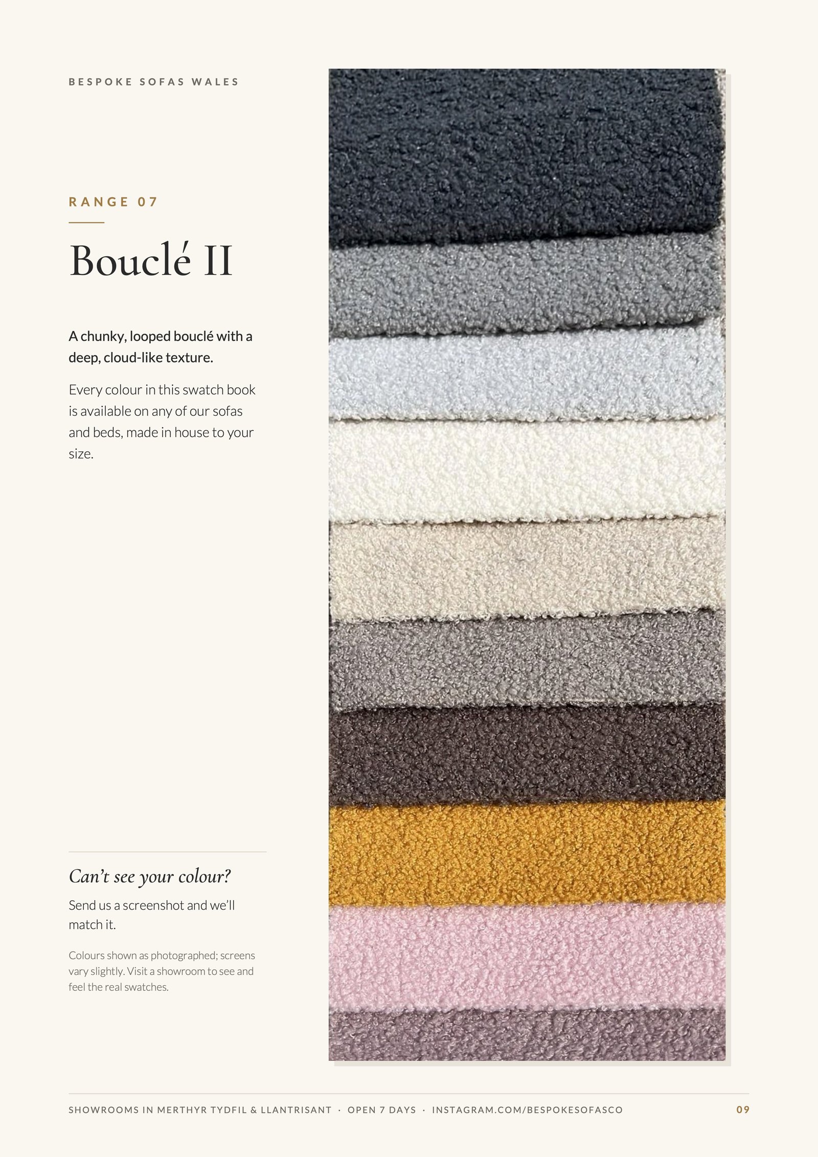 Fabric collection, page 9