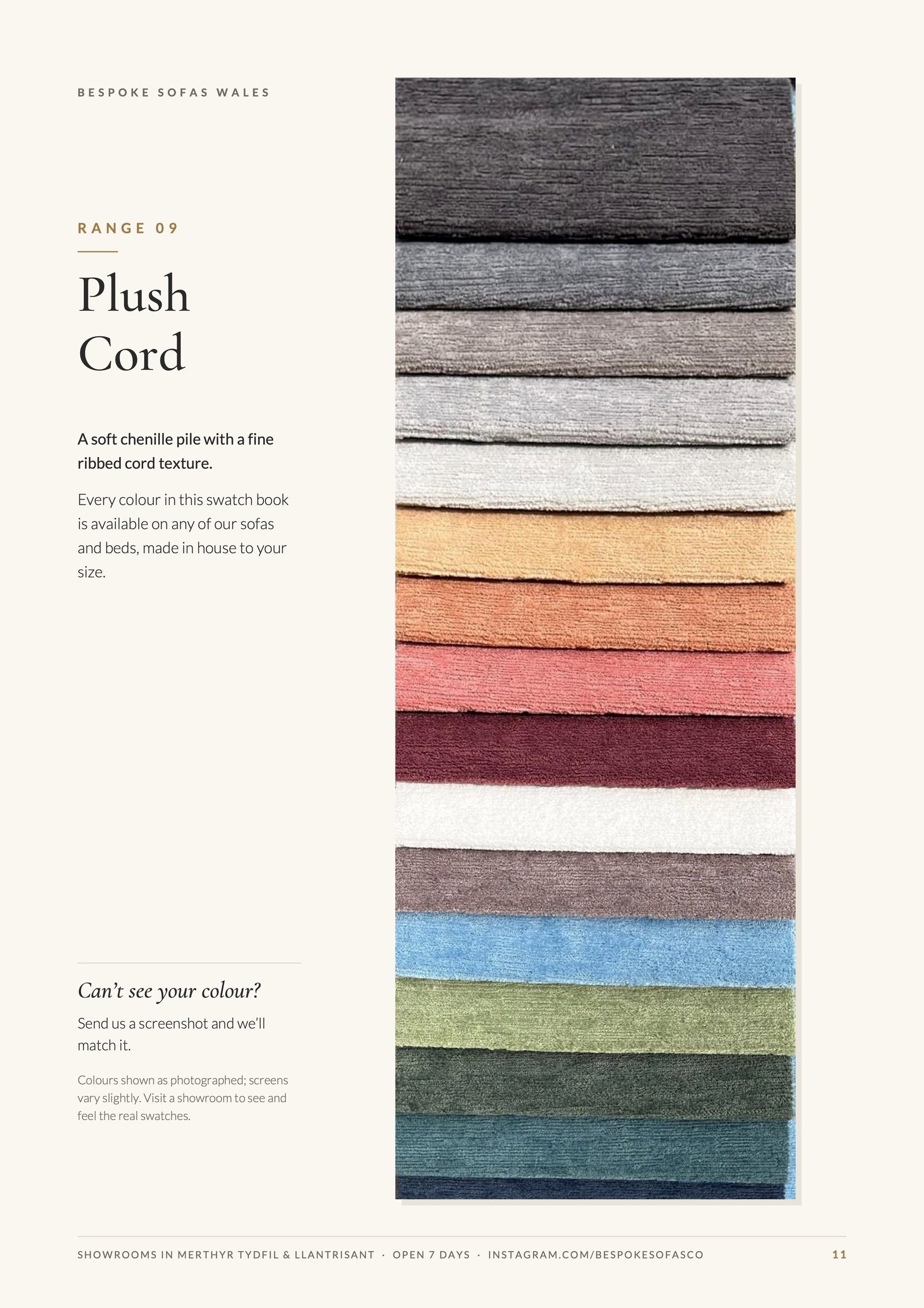 Fabric collection, page 11