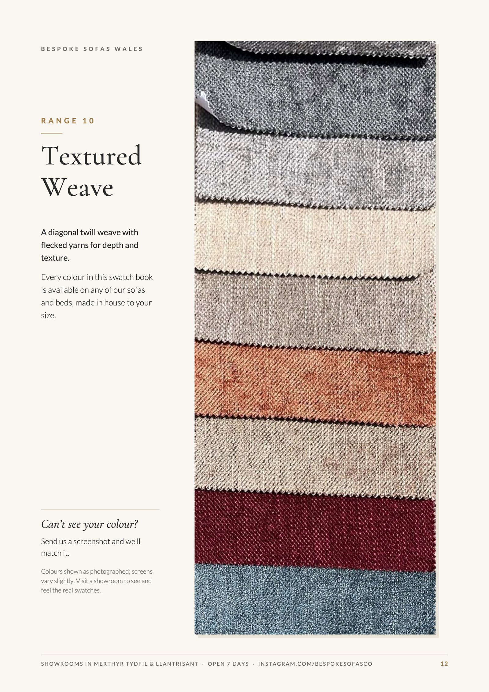 Fabric collection, page 12
